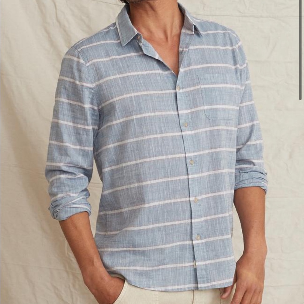 Nwot Marine Layer Newport Button Down - image 2